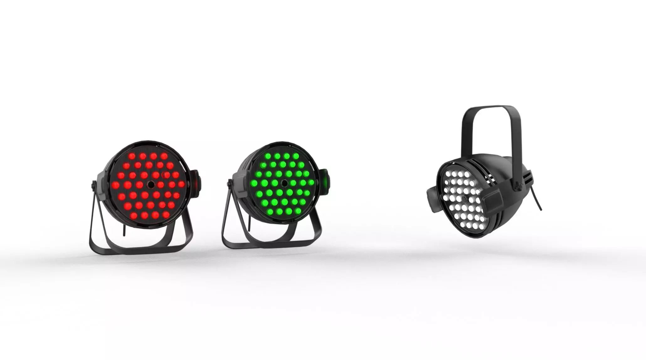 Strobe stage Light 3D model_0