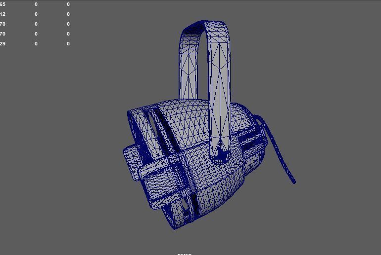 Strobe stage Light 3D model_12