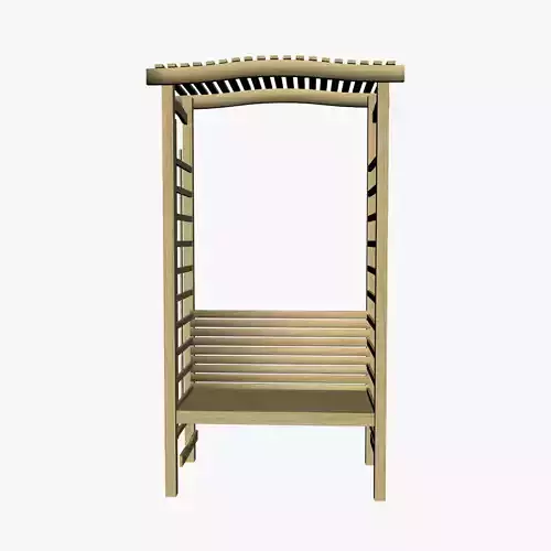 OUTDOOR FURNITURE 04 Low-poly 3D model