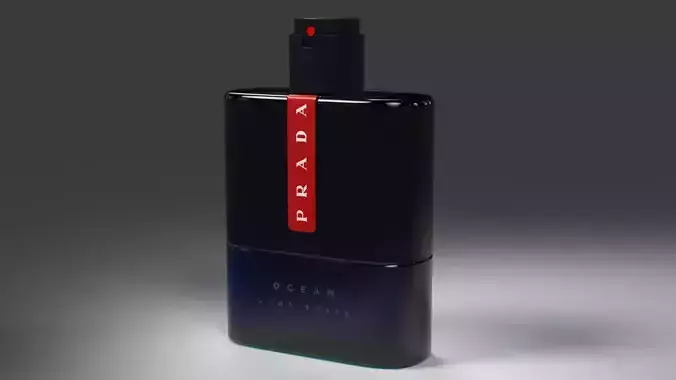 Prada Luna Rossa Ocean Eau de Toilette 3D model