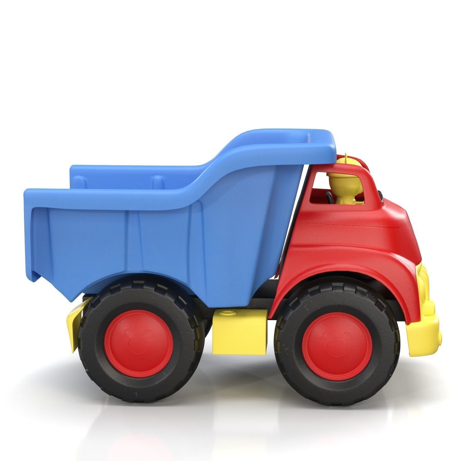 Green Toys Disney Baby Exclusive Mickey Mouse Dump Truck PBR 3D model_1