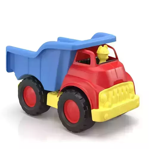 Green Toys Disney Baby Exclusive Mickey Mouse Dump Truck PBR 3D model