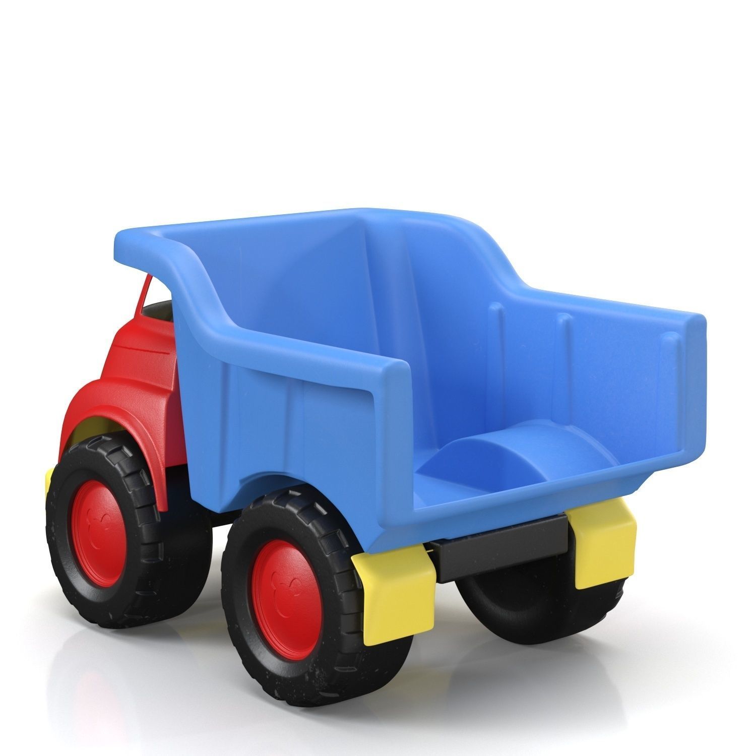 Green Toys Disney Baby Exclusive Mickey Mouse Dump Truck PBR 3D model_4