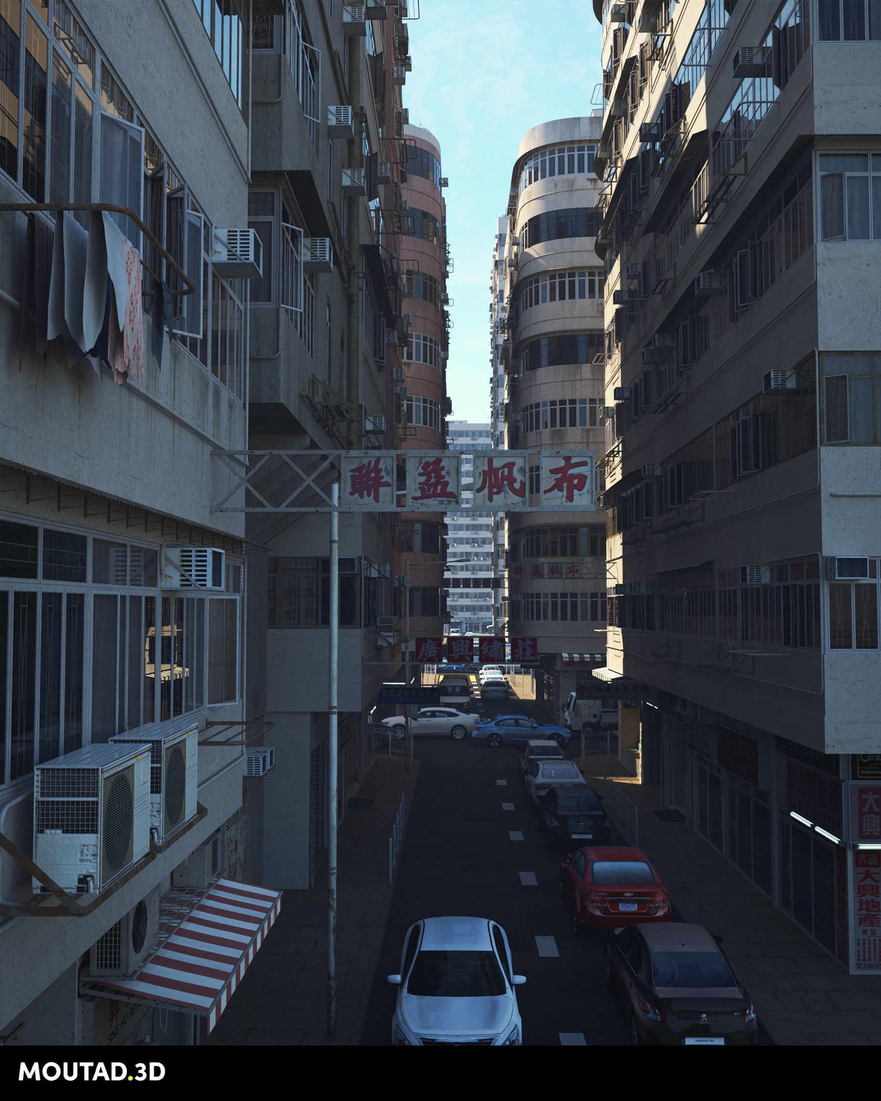 Hong Kong - World Builder 3D model_7