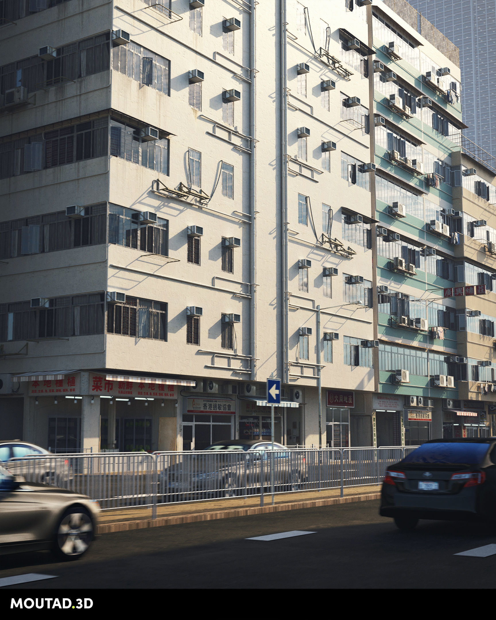 Hong Kong - World Builder 3D model_3