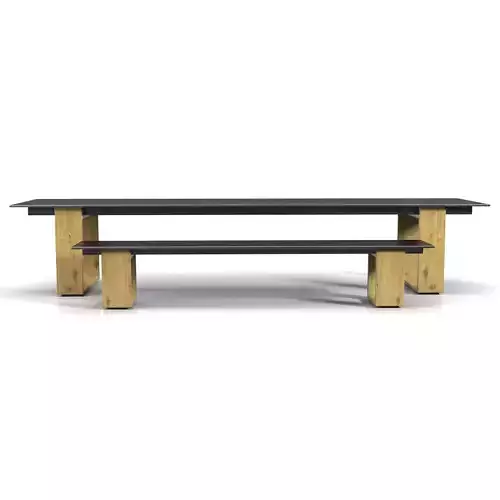 Mamagreen Aiko DINING Table WITH Bench