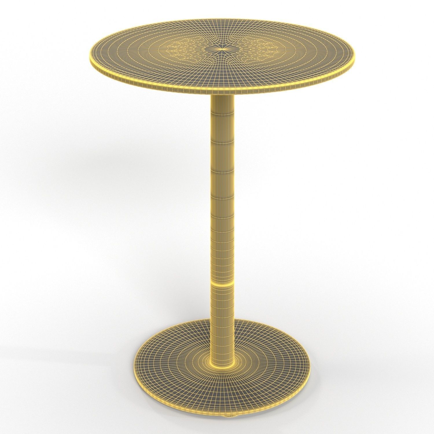 Nathan James Lucy Mid century Modern Table PBR 3D model_5