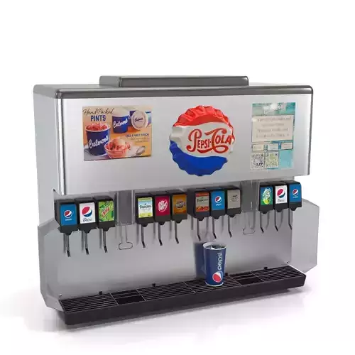 Pepsi Fountain Refresh 12 Beverages Dispenser