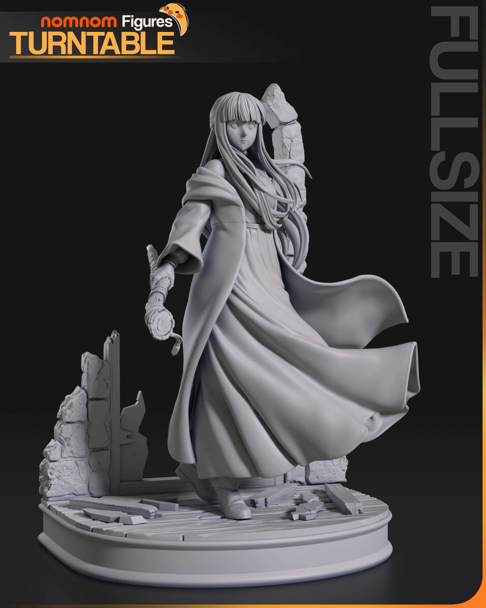 Fern from Frieren Beyond Journeys End  3D print model_6