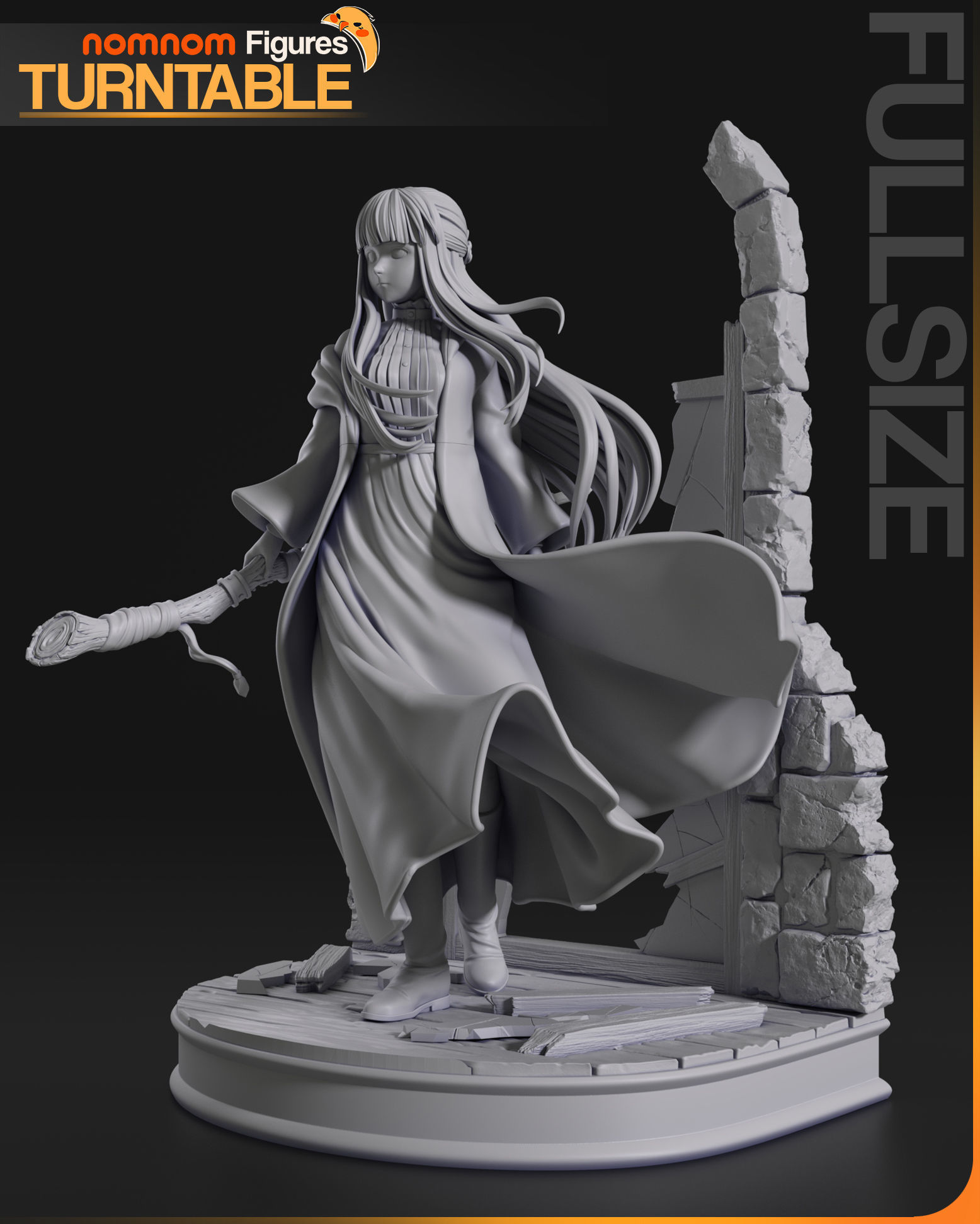 Fern from Frieren Beyond Journeys End  3D print model_5
