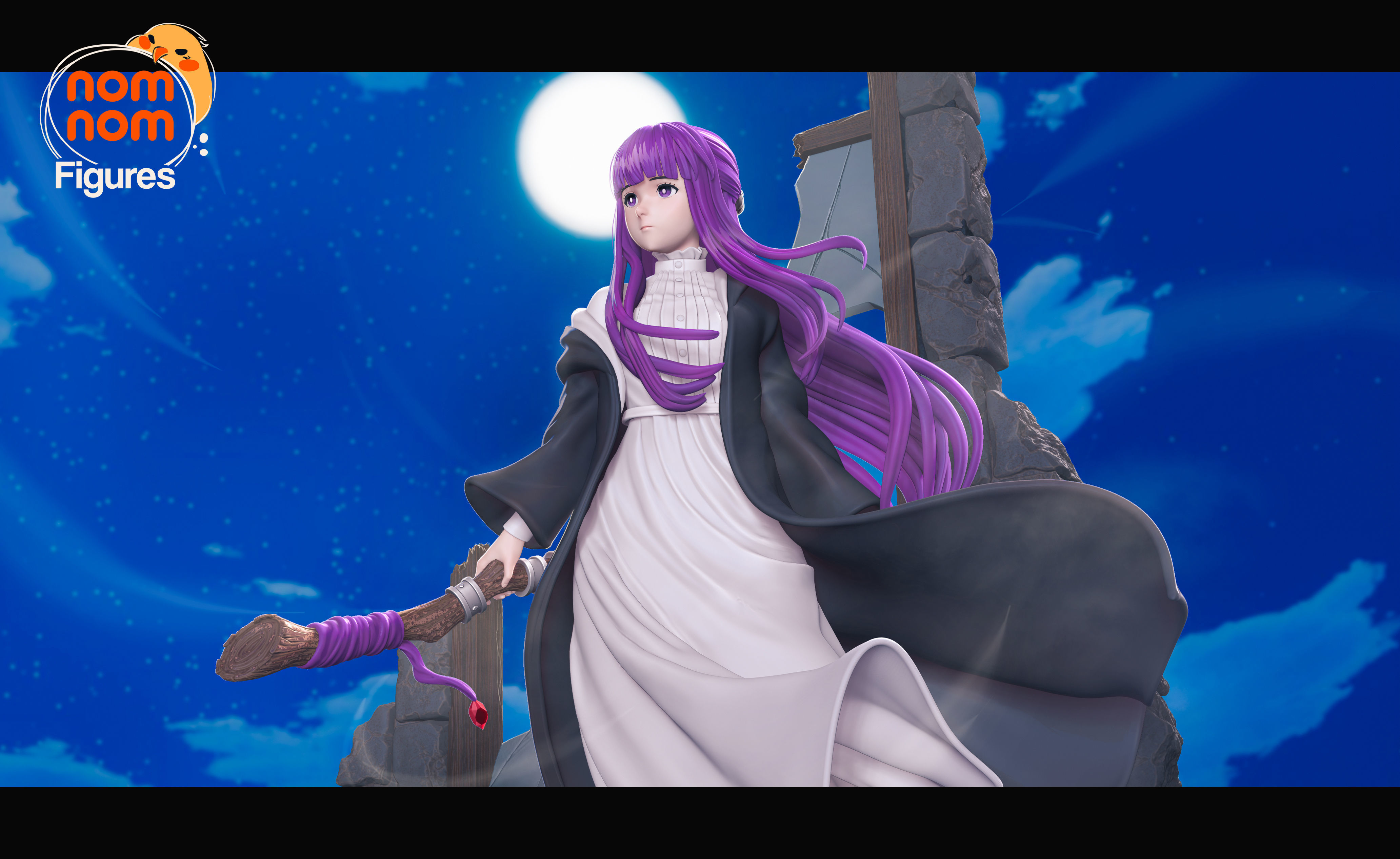 Fern from Frieren Beyond Journeys End  3D print model_1