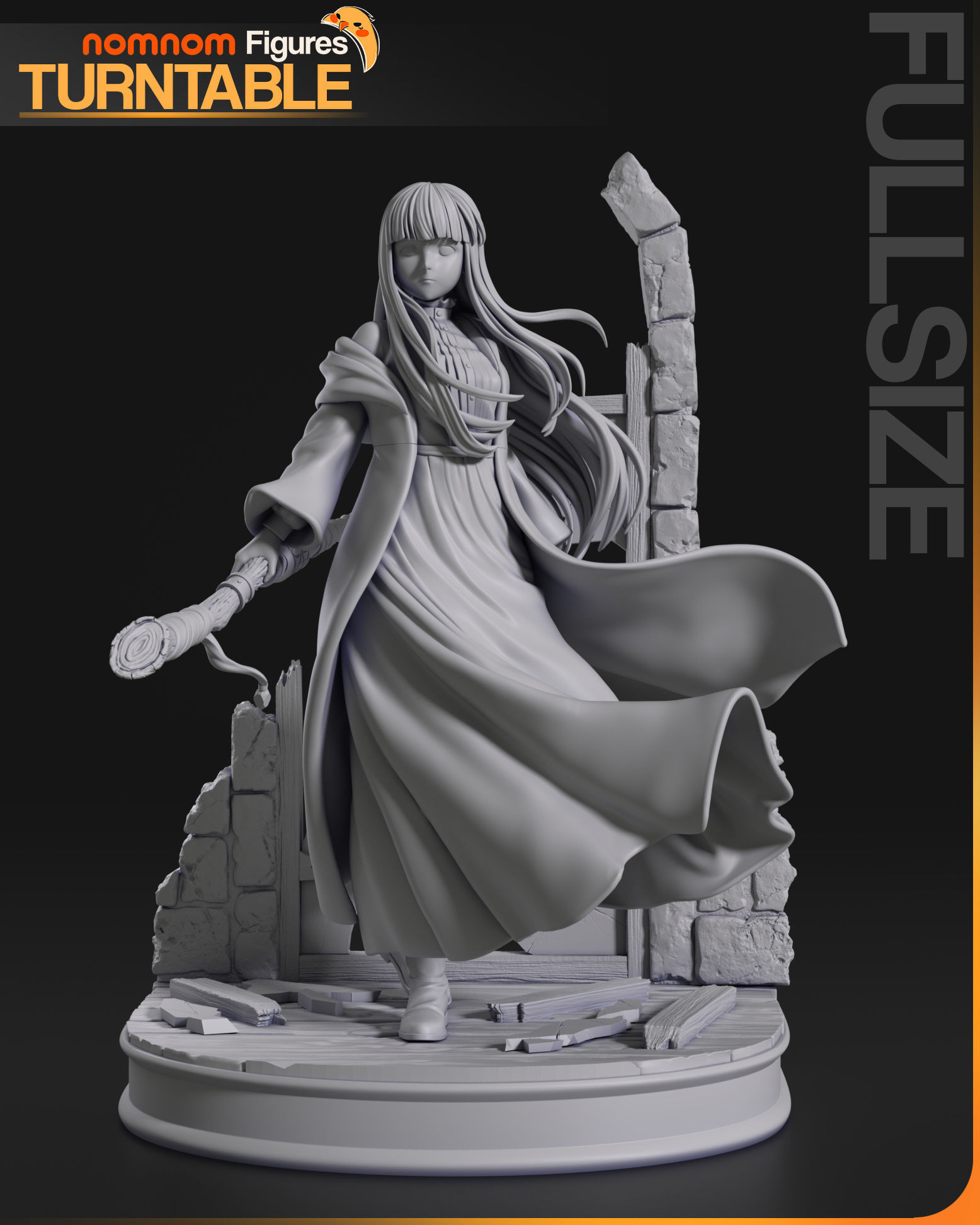 Fern from Frieren Beyond Journeys End  3D print model_4