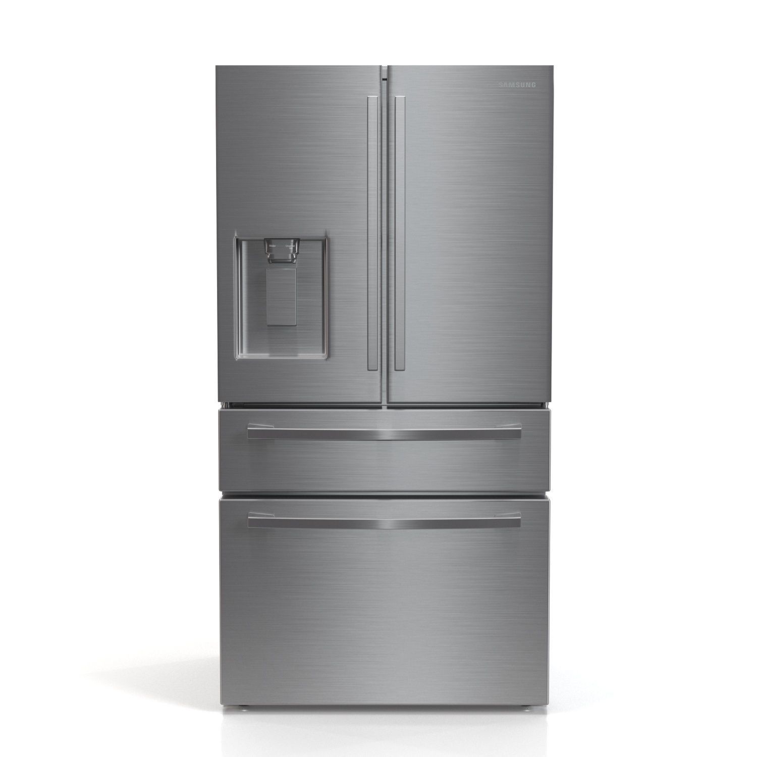 Samsung Counter Depth 4 Smart French Door Refrigerator 3D model_2