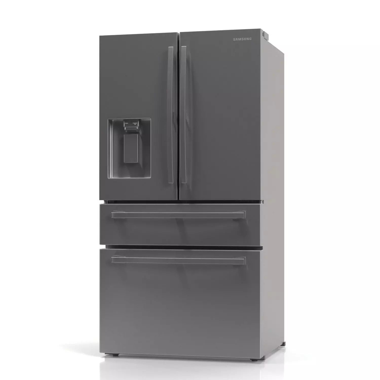 Samsung Counter Depth 4 Smart French Door Refrigerator 3D model_0