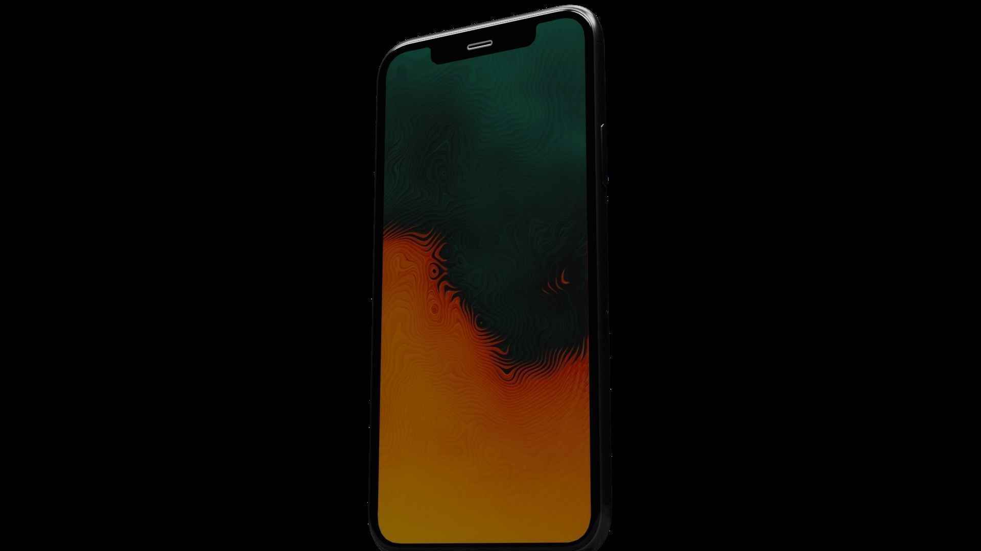 Iphone 10 3D model_3