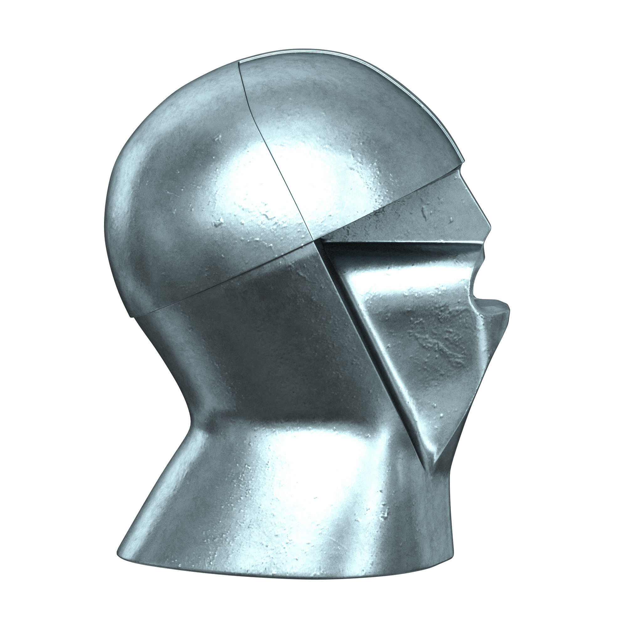 PORTRAIT OF FILIPPO TOMMASO MARINETTI 3D model_4