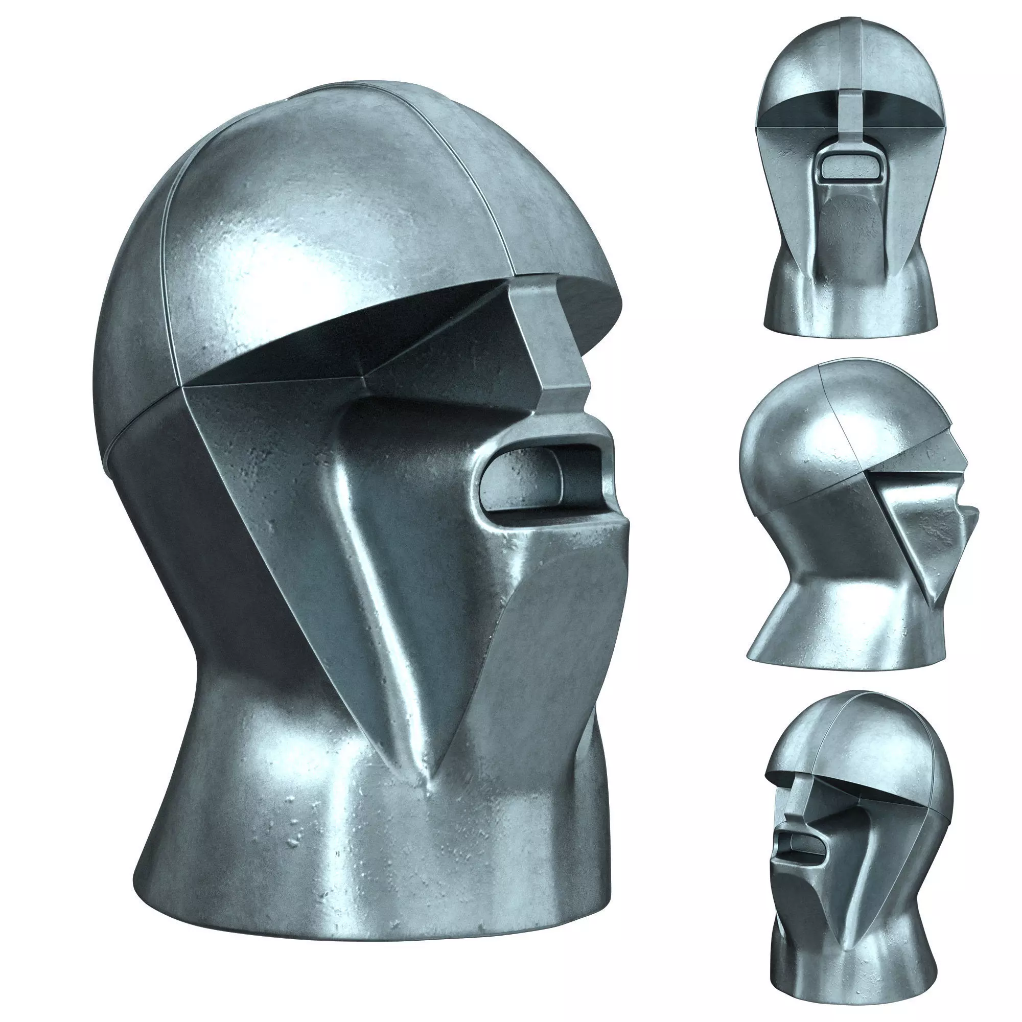 PORTRAIT OF FILIPPO TOMMASO MARINETTI 3D model_0