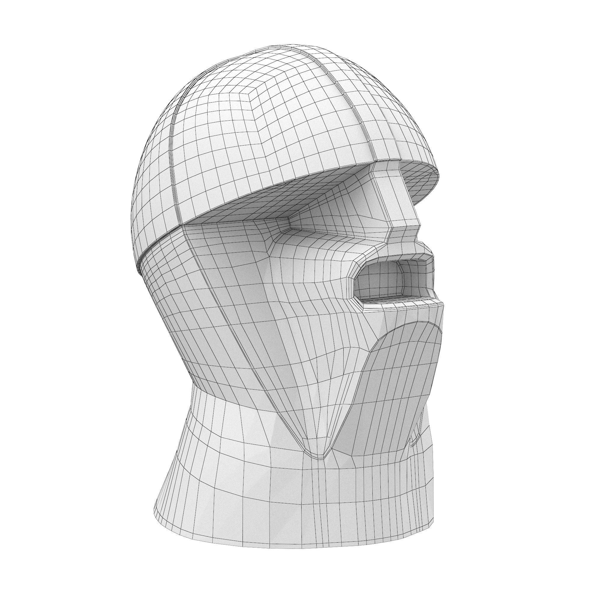 PORTRAIT OF FILIPPO TOMMASO MARINETTI 3D model_6