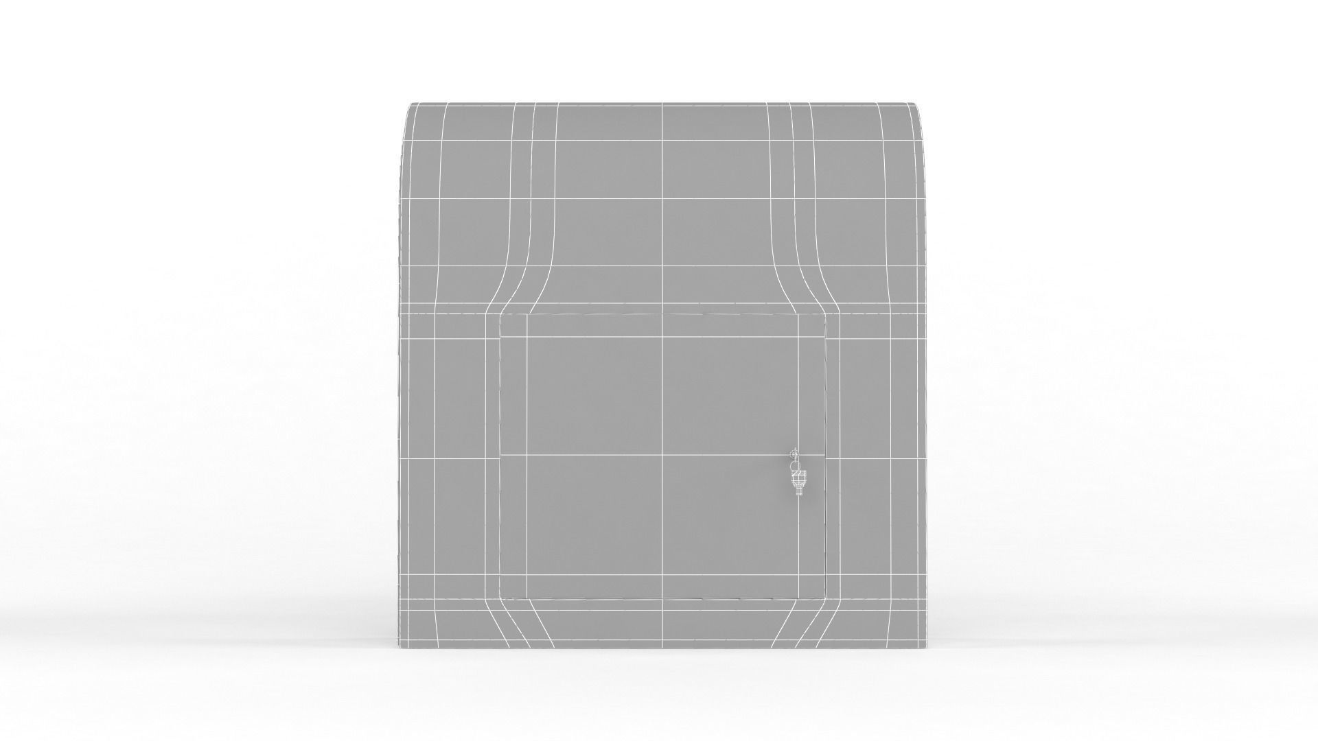 Electronic Kiosk 3D model_8