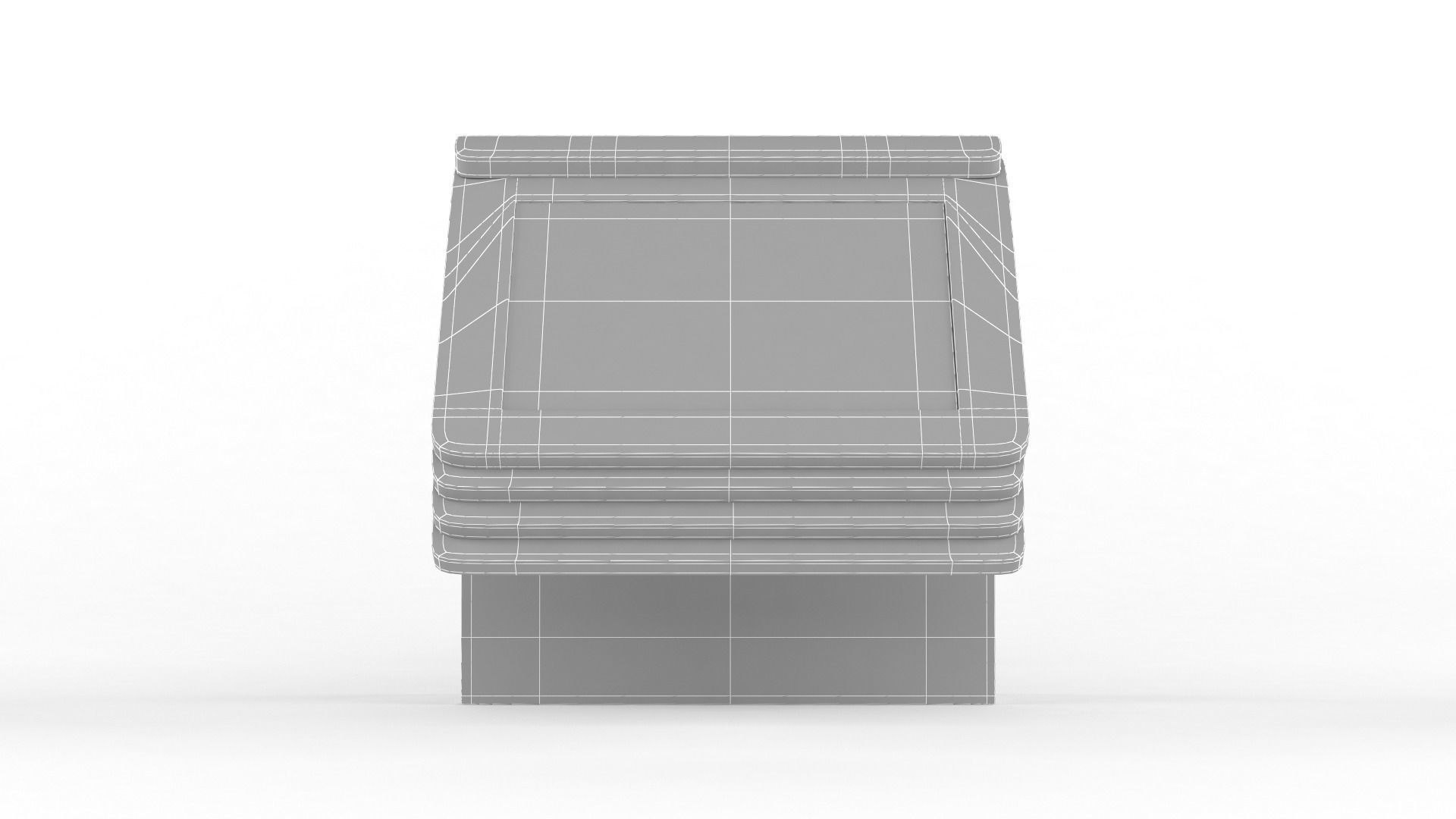 Electronic Kiosk 3D model_6