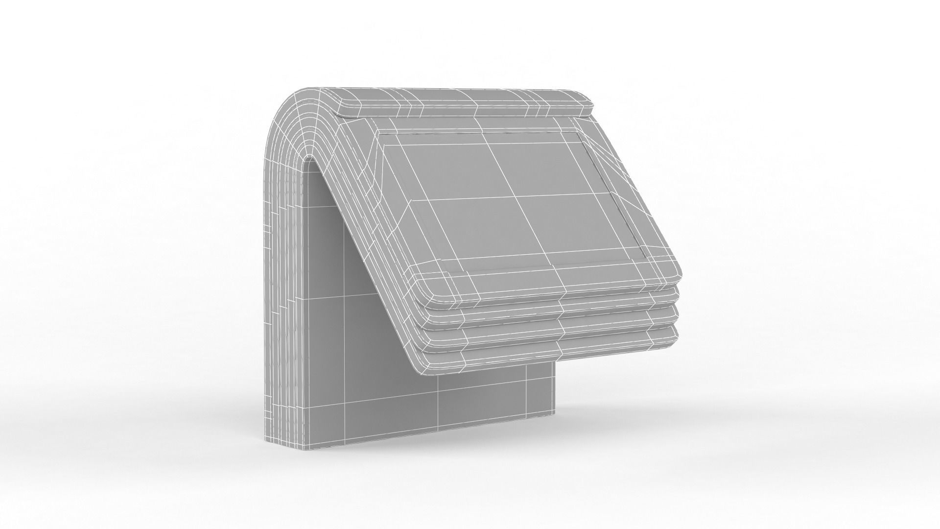 Electronic Kiosk 3D model_9