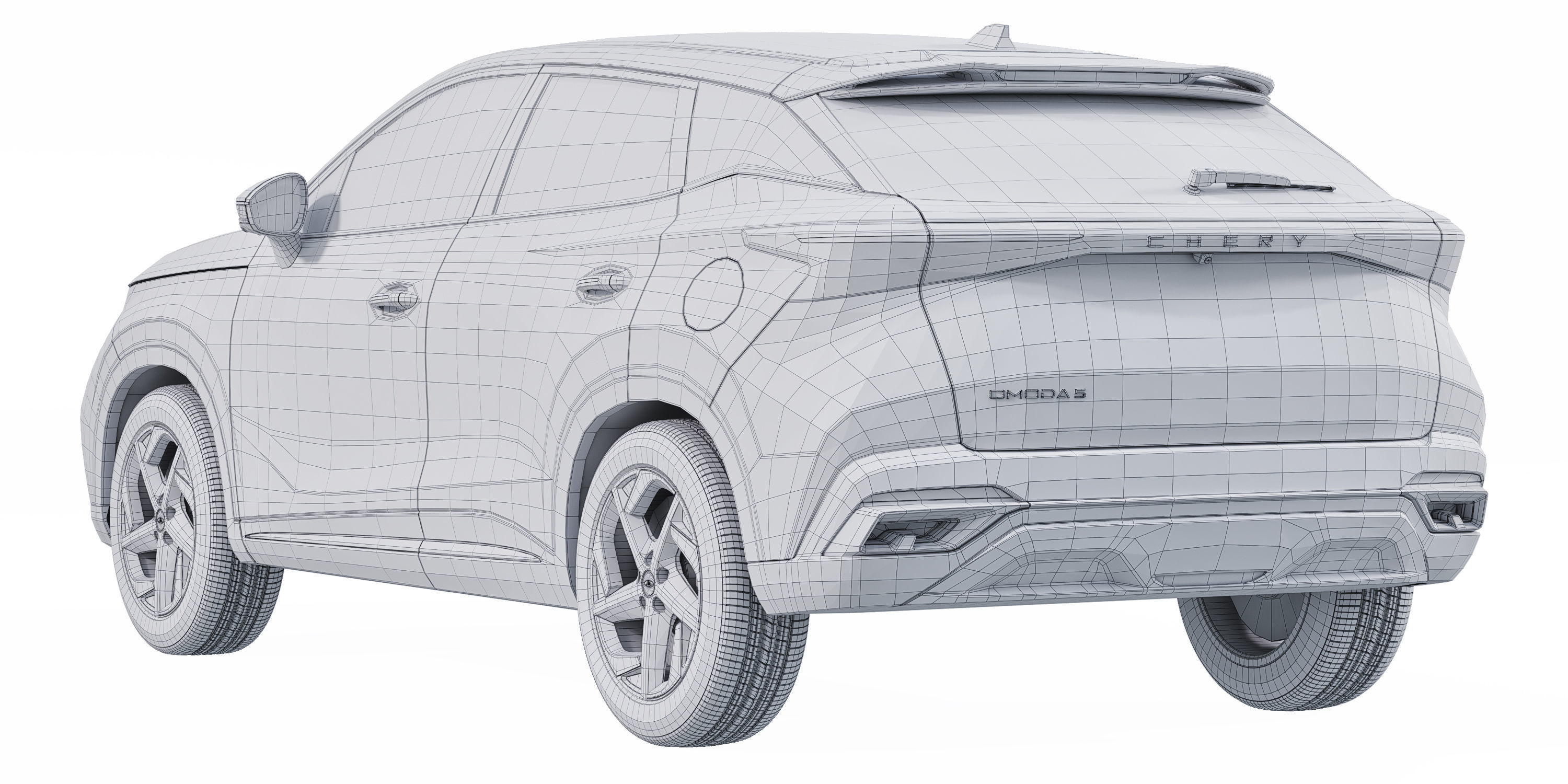 Chery Omoda 5 3D model_5