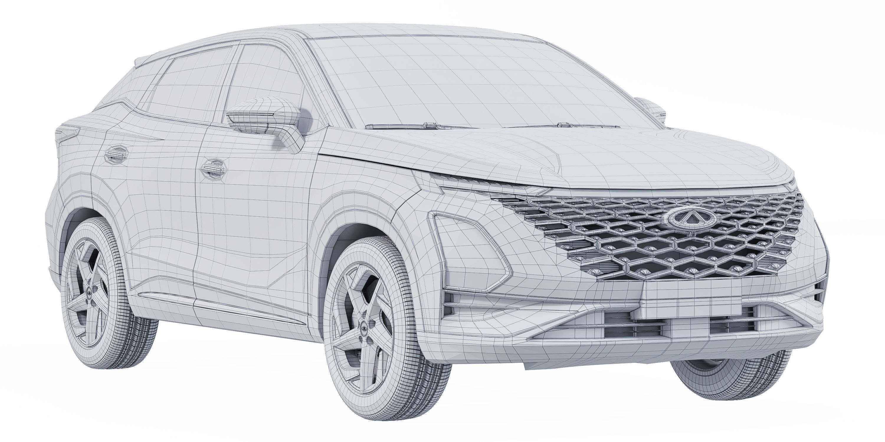 Chery Omoda 5 3D model_4