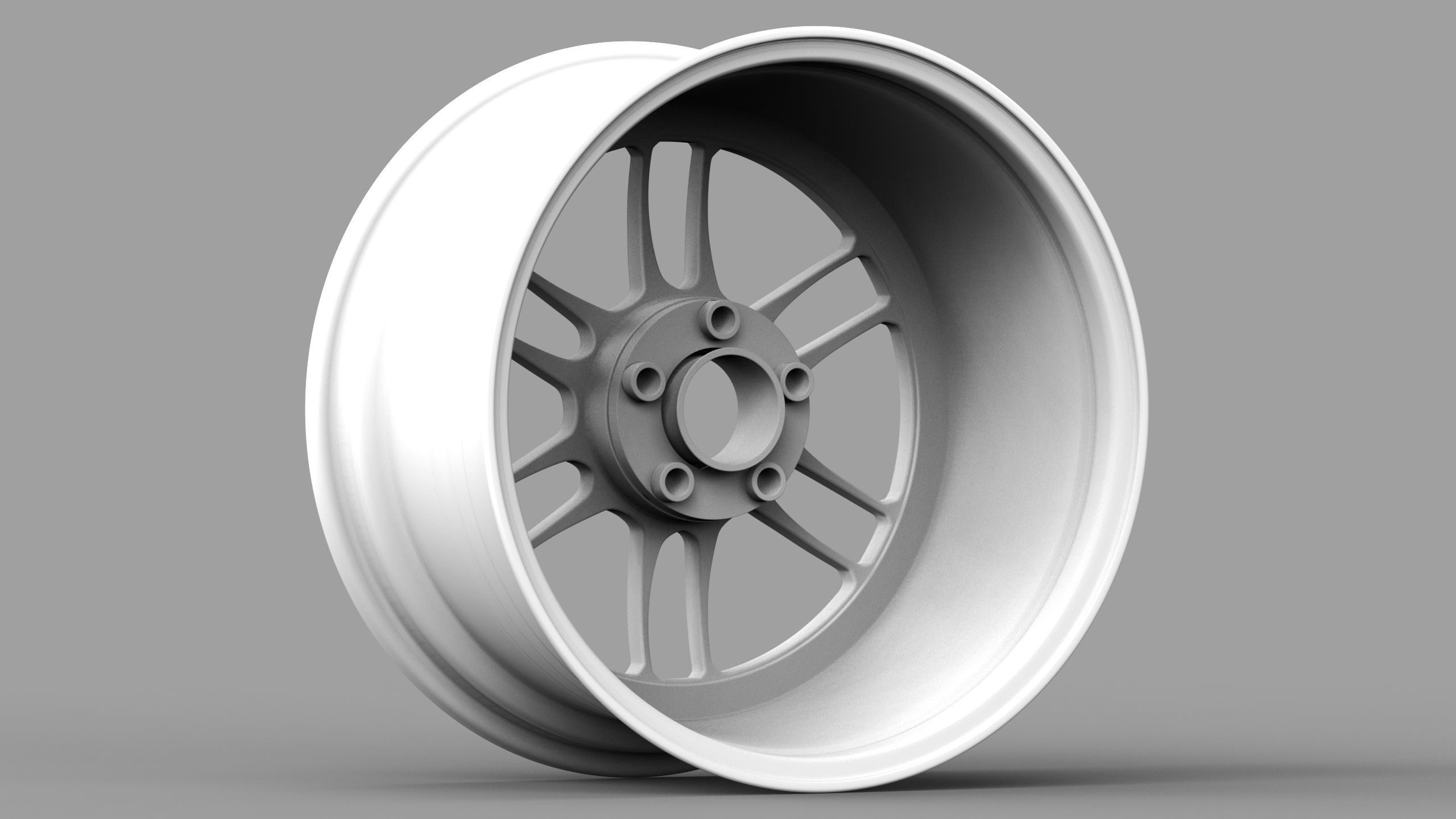 Enkei Racing Wheels Package 3D Model Collection_14