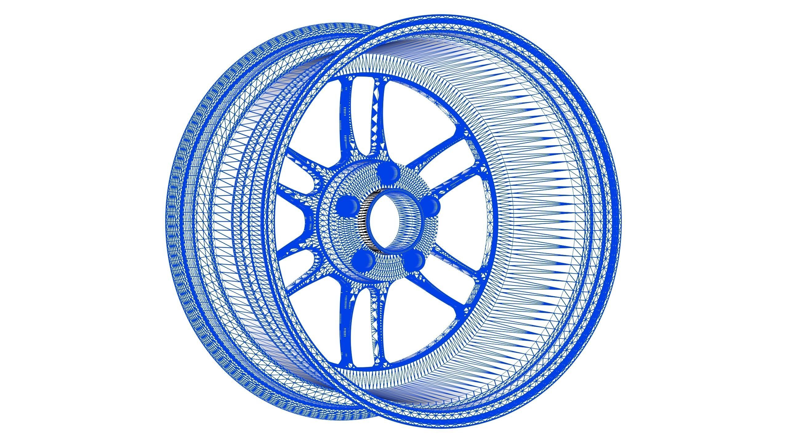Enkei Racing Wheels Package 3D Model Collection_16