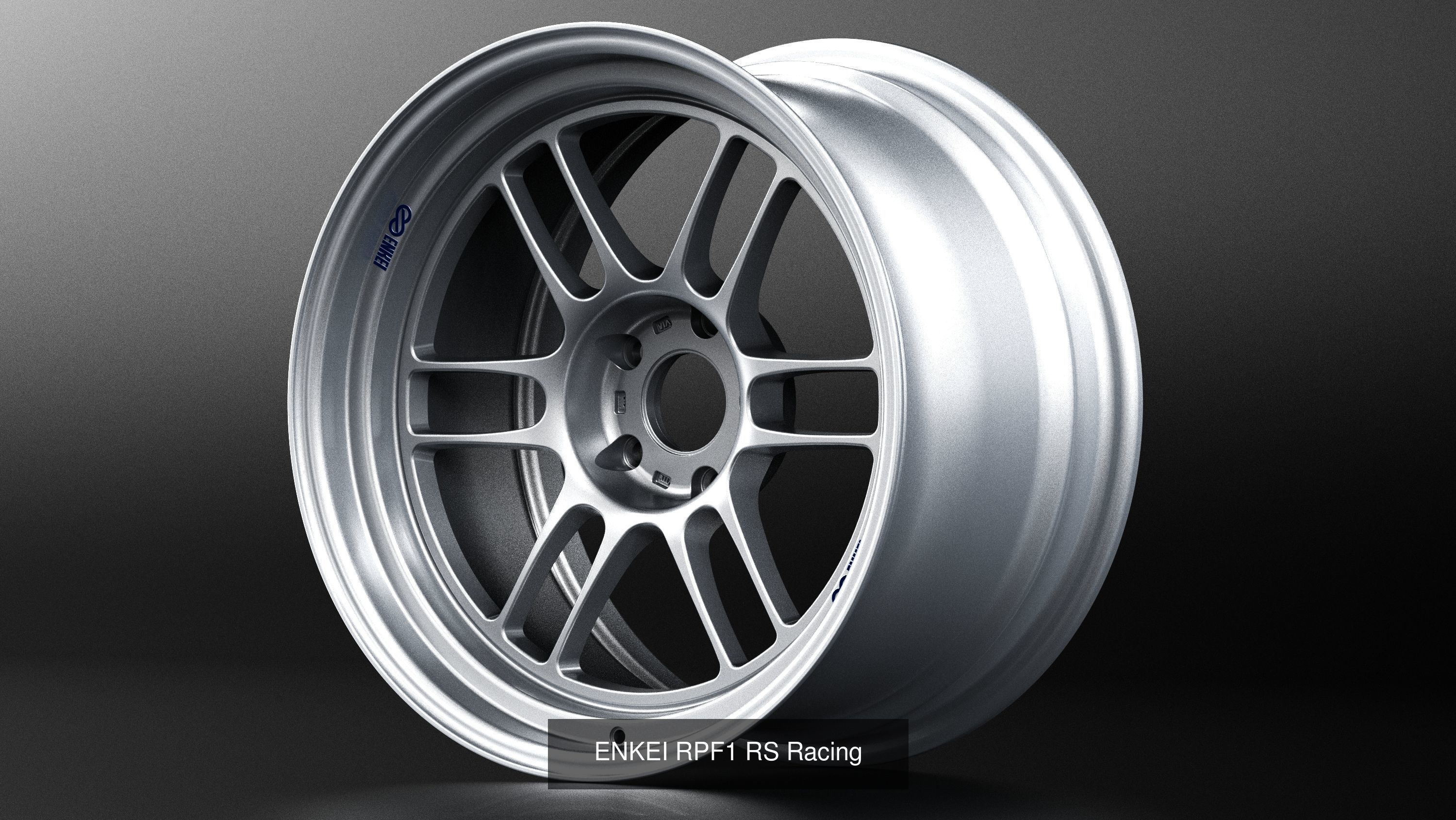 Enkei Racing Wheels Package 3D Model Collection_2