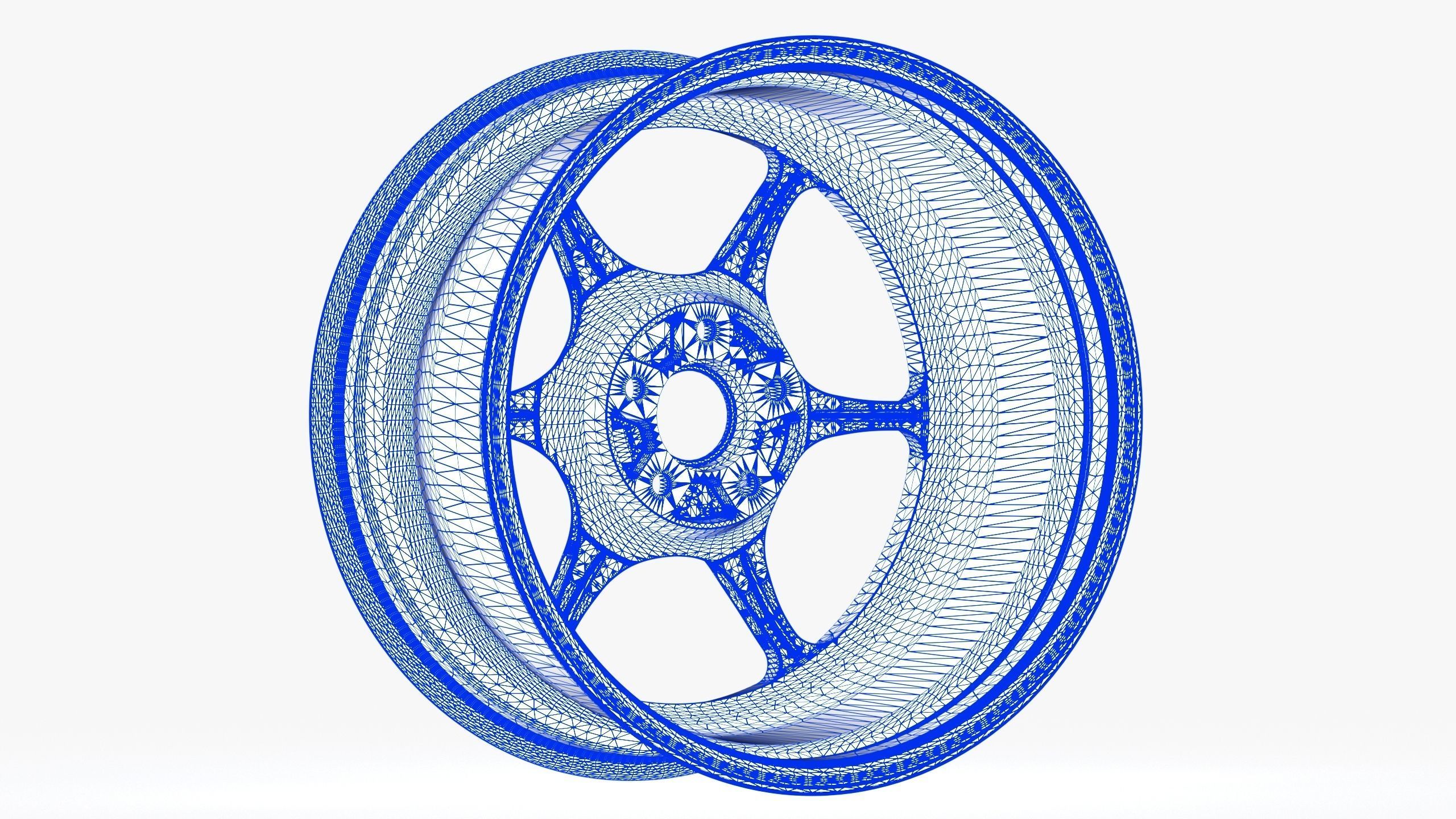 Enkei Racing Wheels Package 3D Model Collection_12