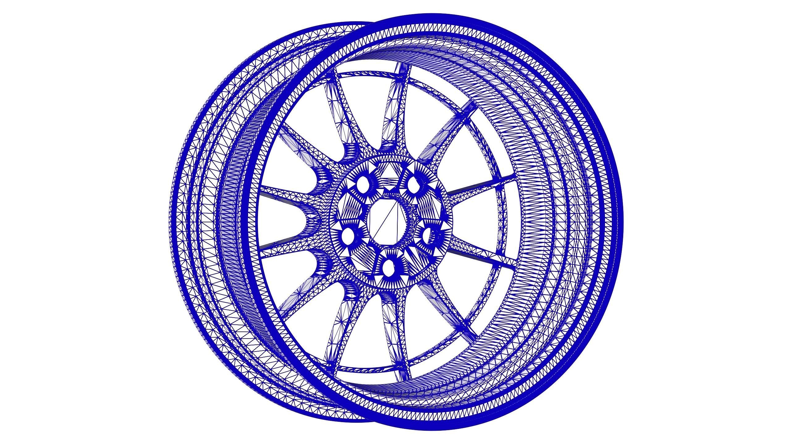 Enkei Racing Wheels Package 3D Model Collection_20