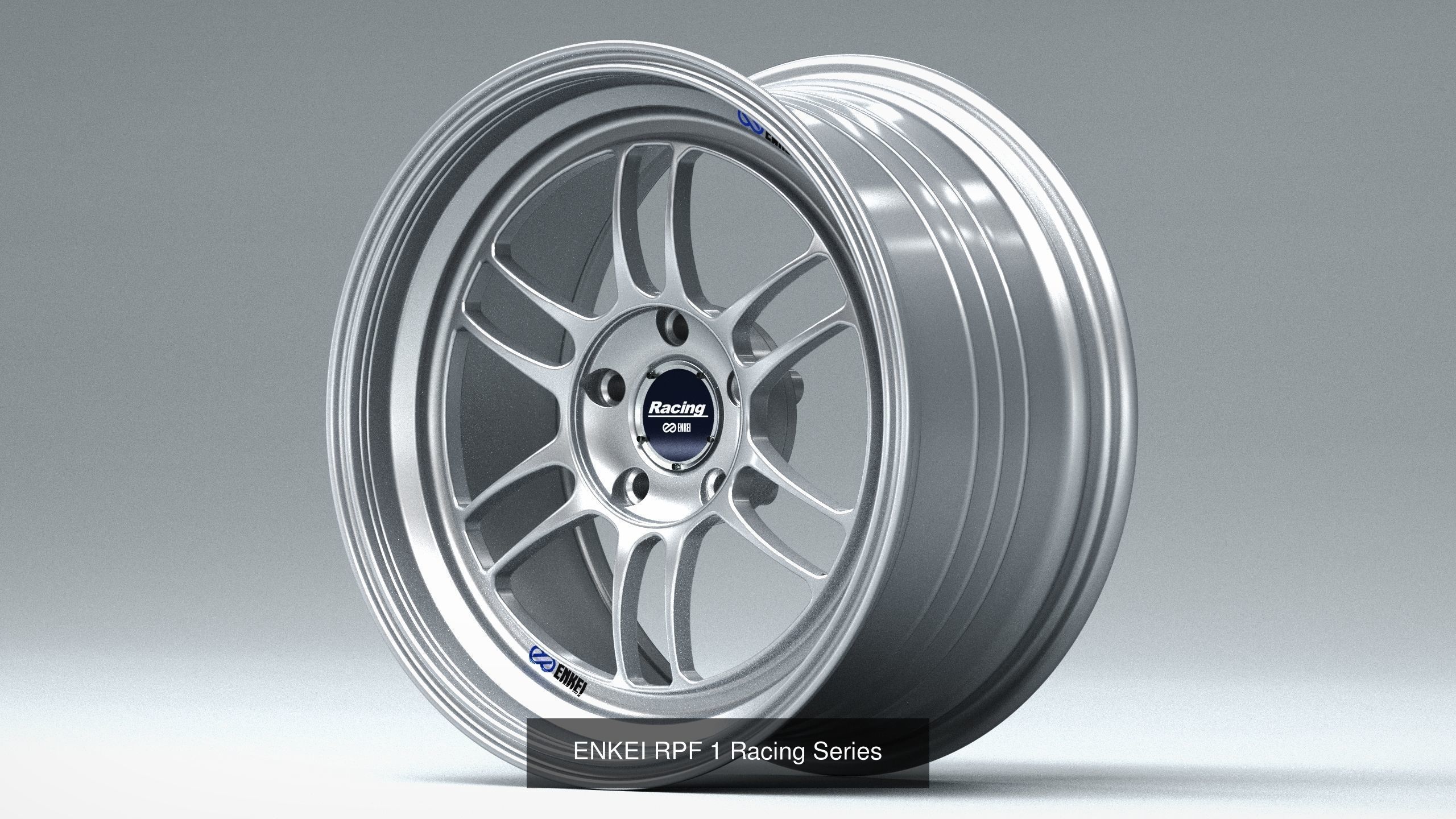 Enkei Racing Wheels Package 3D Model Collection_3