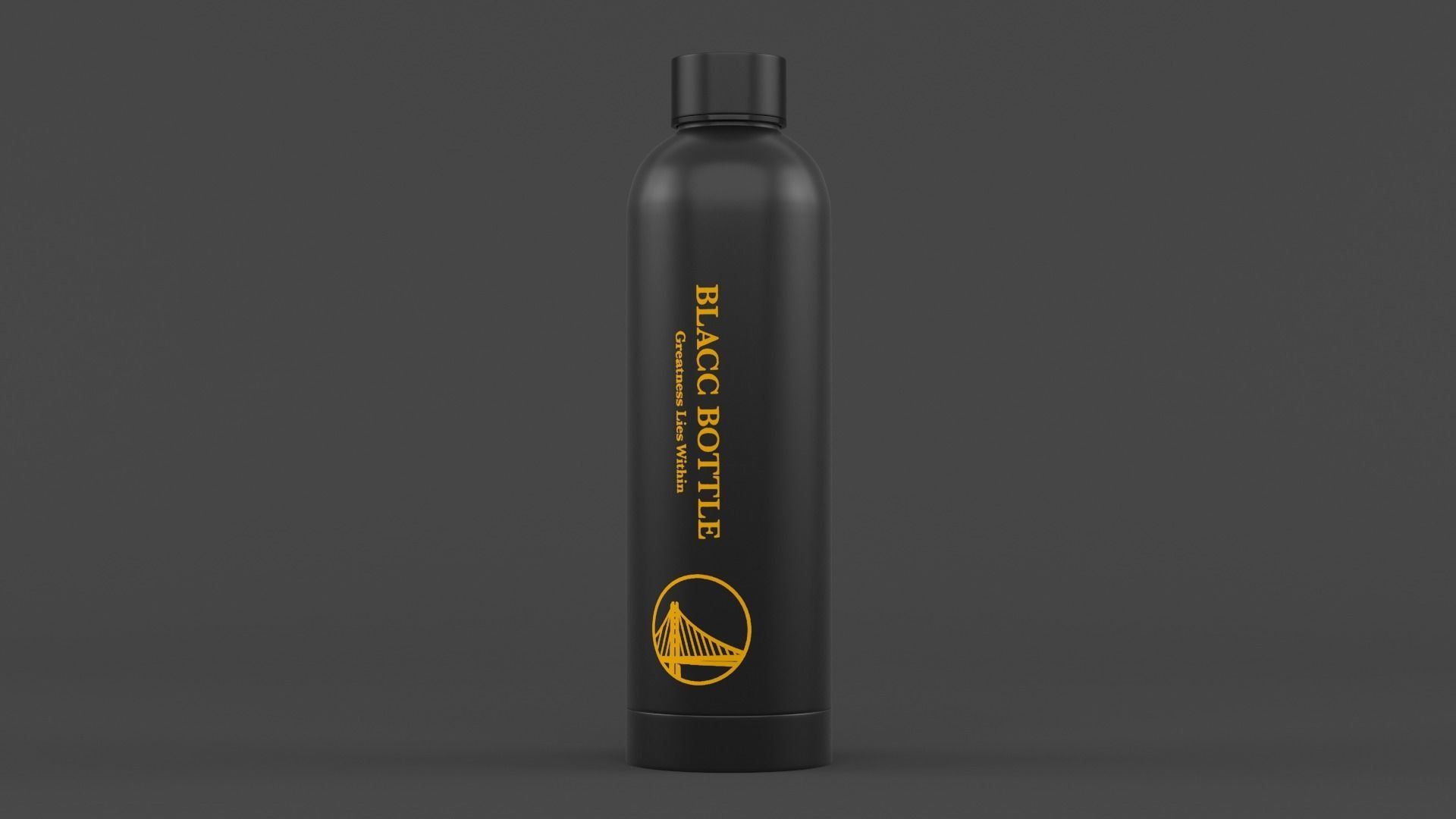 Water Bottle 3D model_3