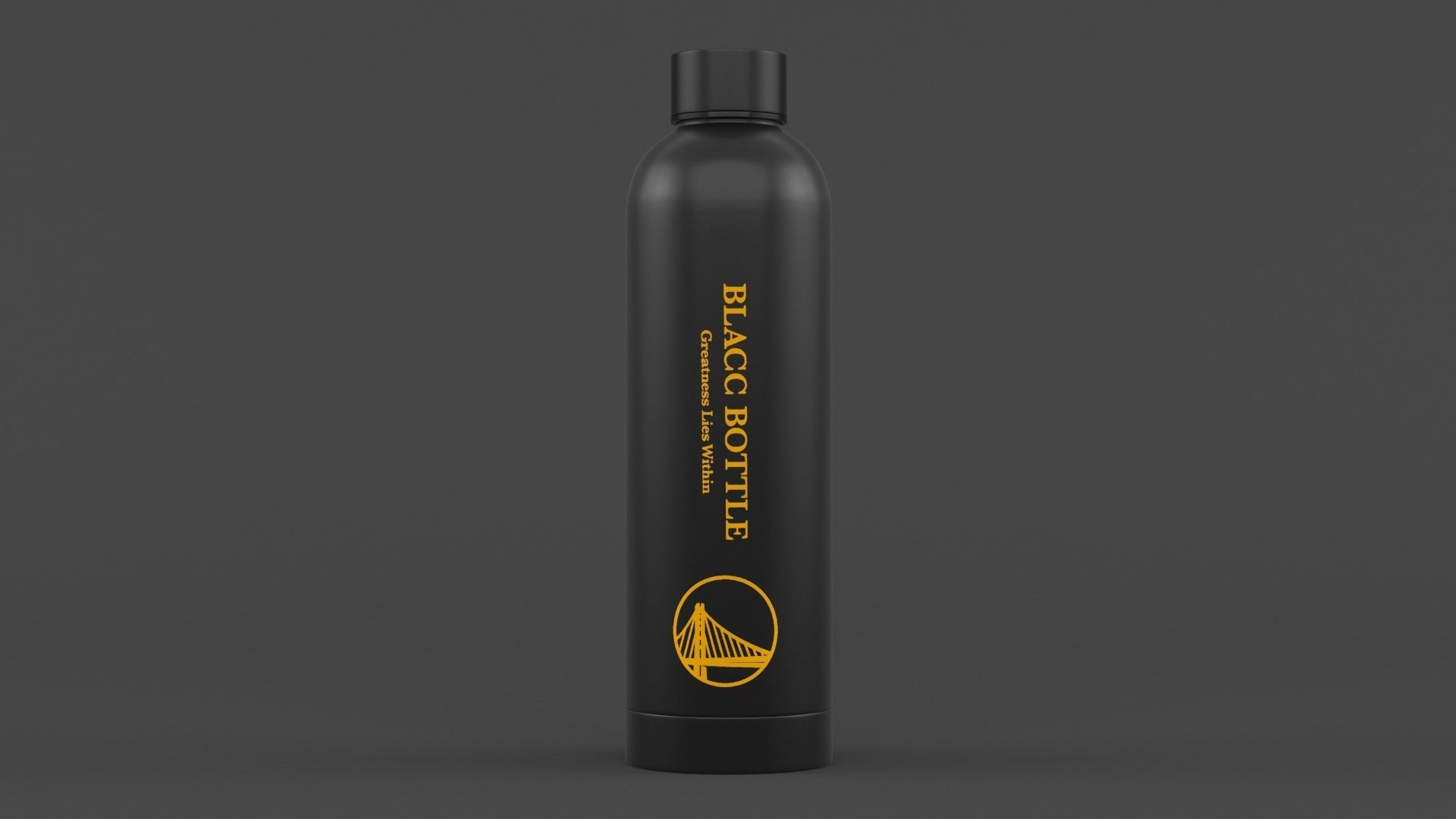 Water Bottle 3D model_1
