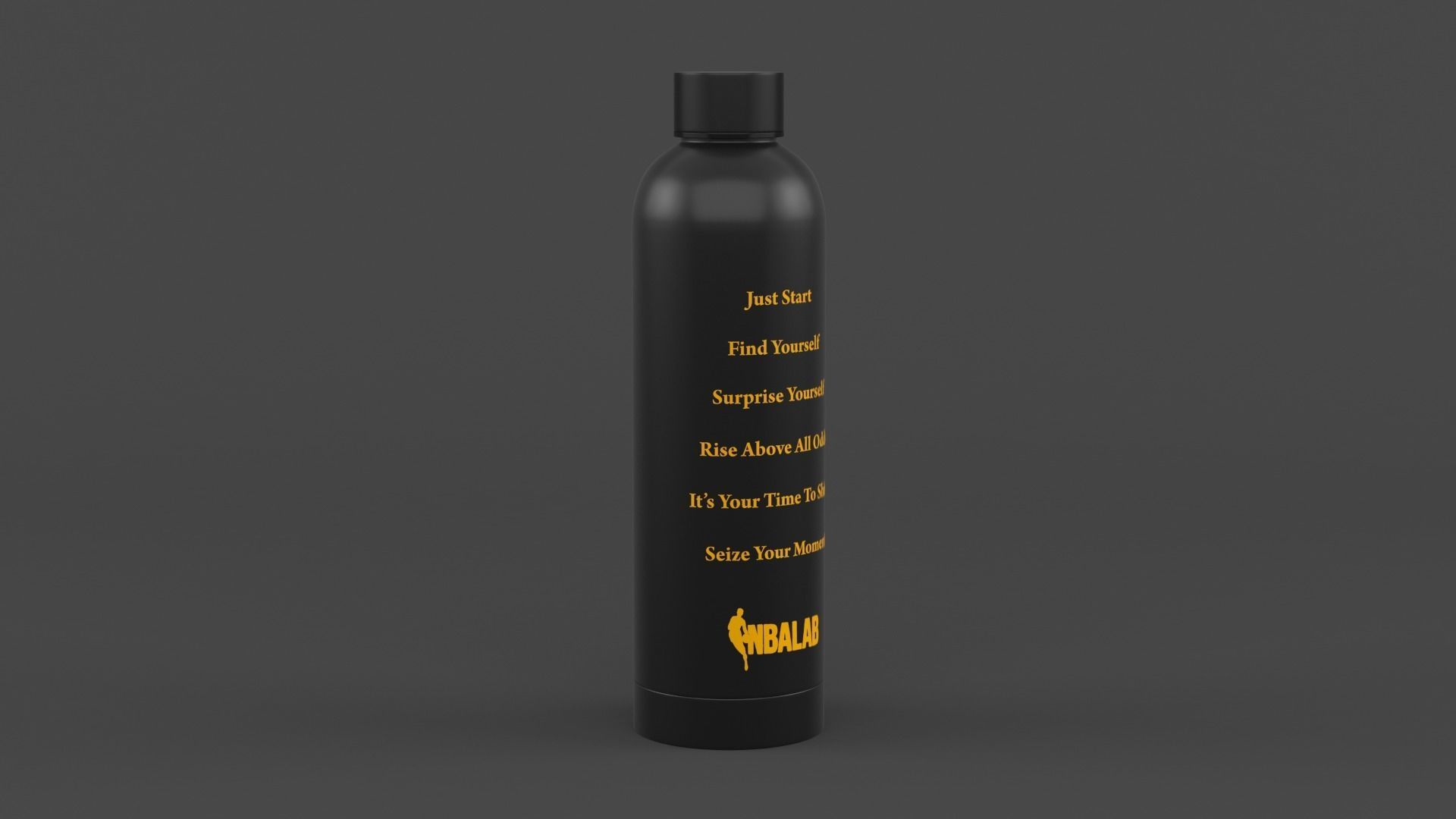 Water Bottle 3D model_4