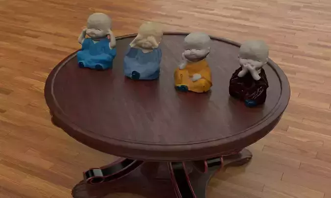 Chinese monk kids collection