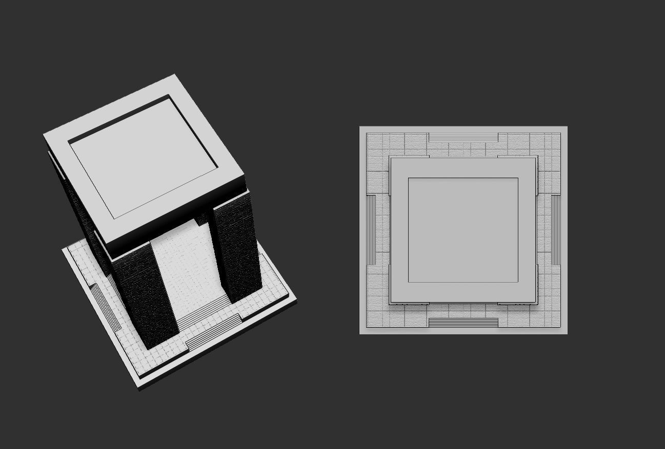 Canakkale Martyrs Memorial 3D print model_11