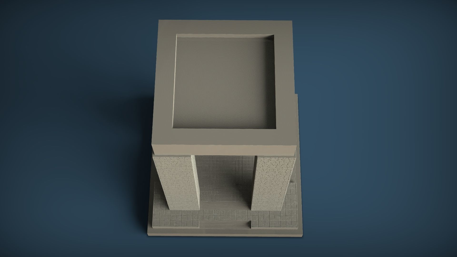 Canakkale Martyrs Memorial 3D print model_4