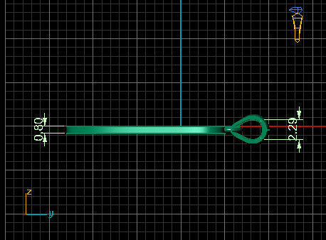 Amarillo Initial Pendant Letter J 3D print model_6