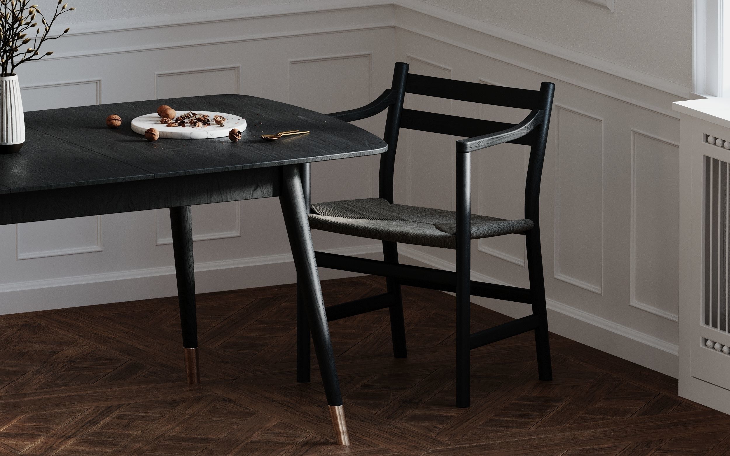 NEO CLASSIC APARTMENT - Interior scene 3D model 3D model 3D model_17