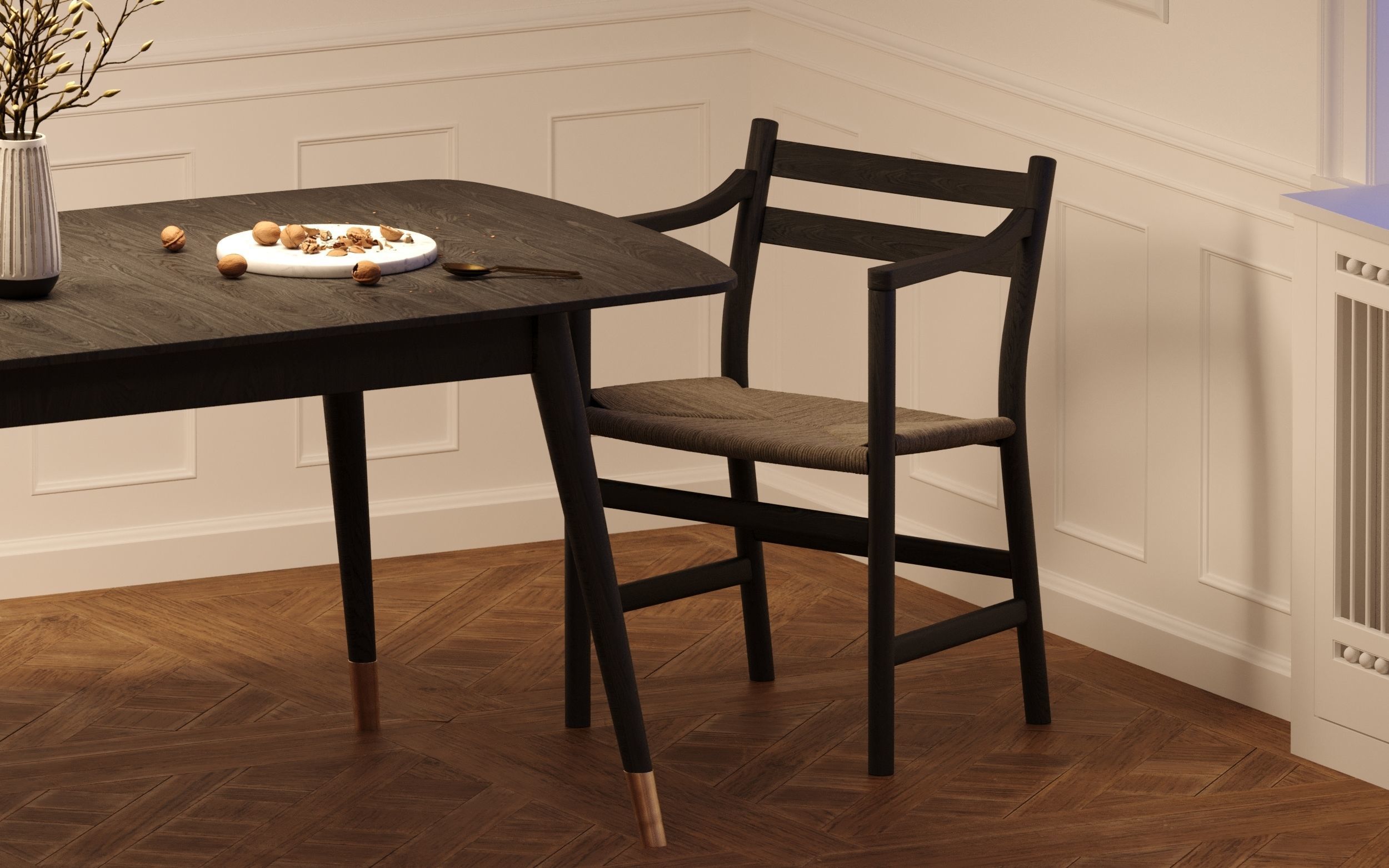 NEO CLASSIC APARTMENT - Interior scene 3D model 3D model 3D model_16