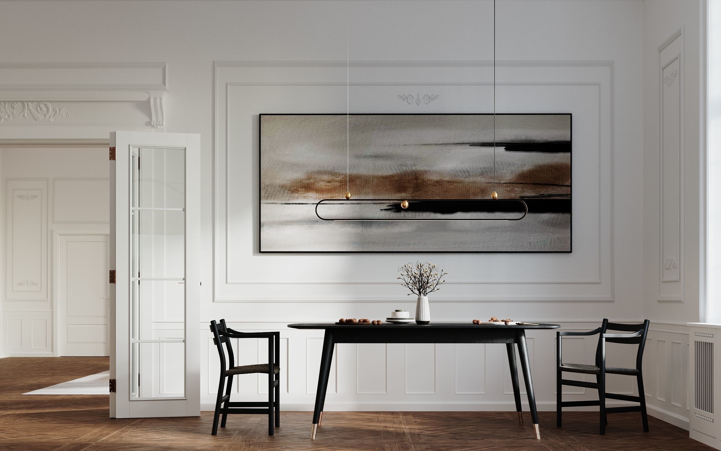 NEO CLASSIC APARTMENT - Interior scene 3D model 3D model 3D model_14