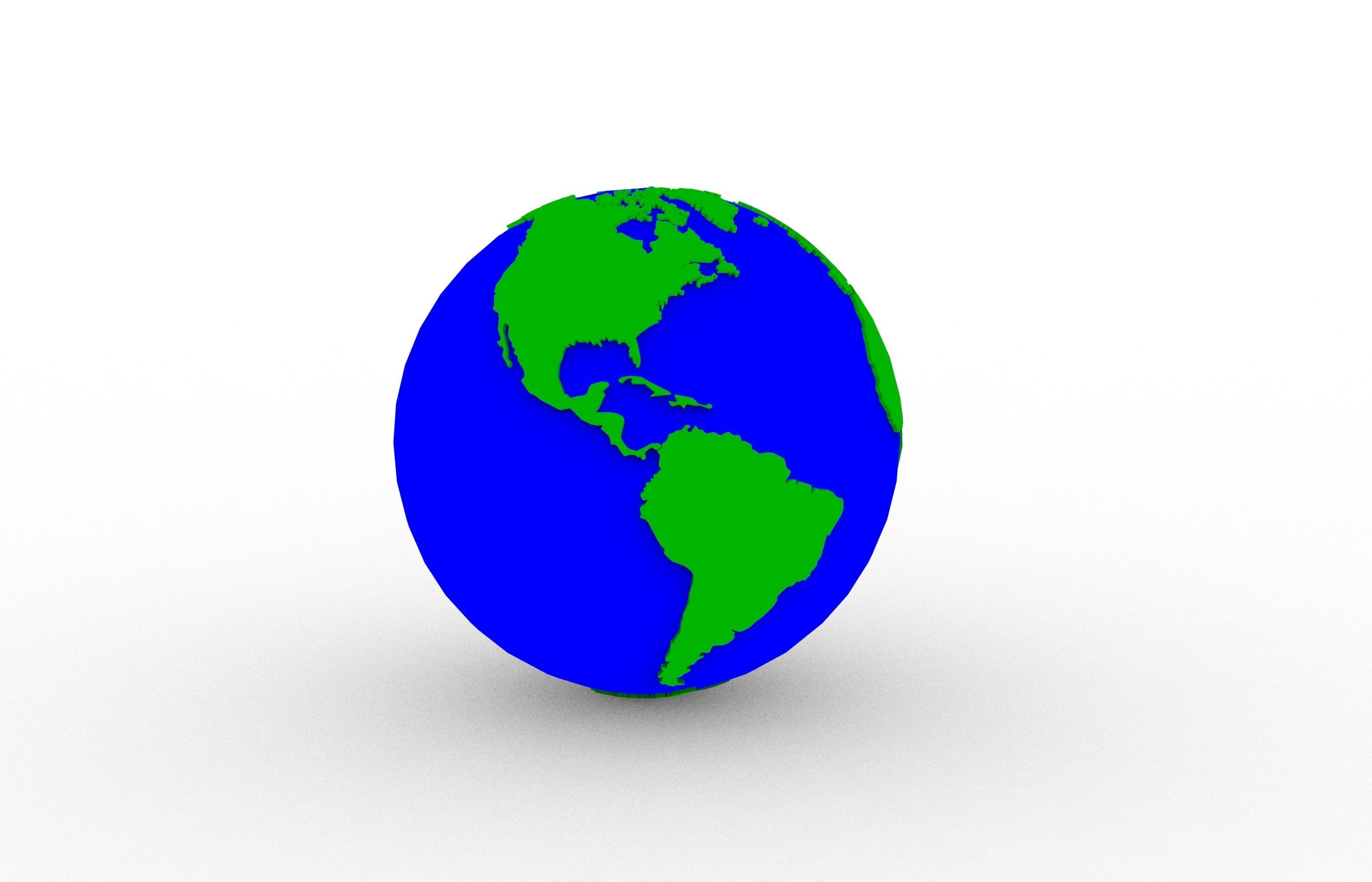 Earth 3D print model_21