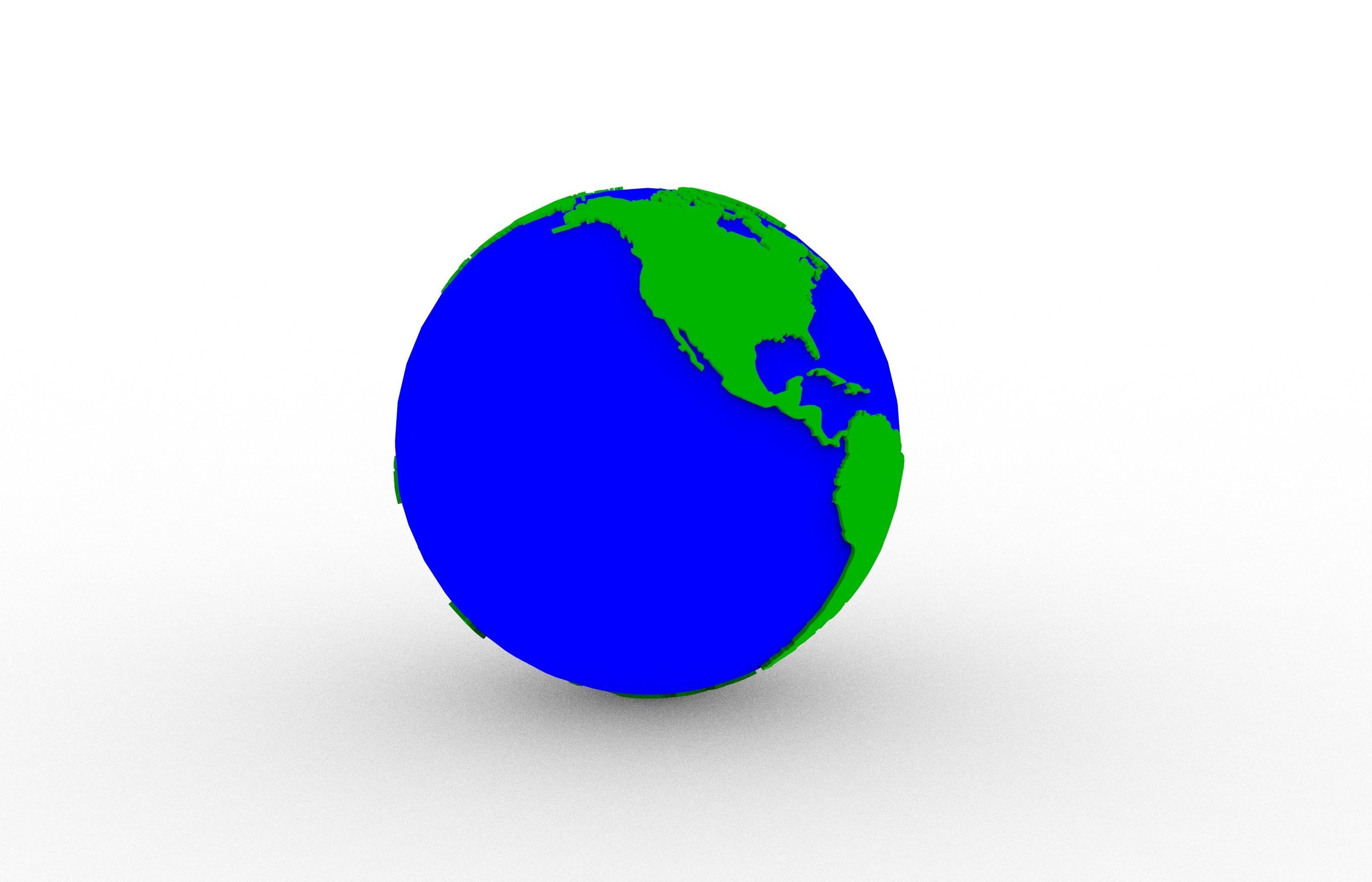 Earth 3D print model_18