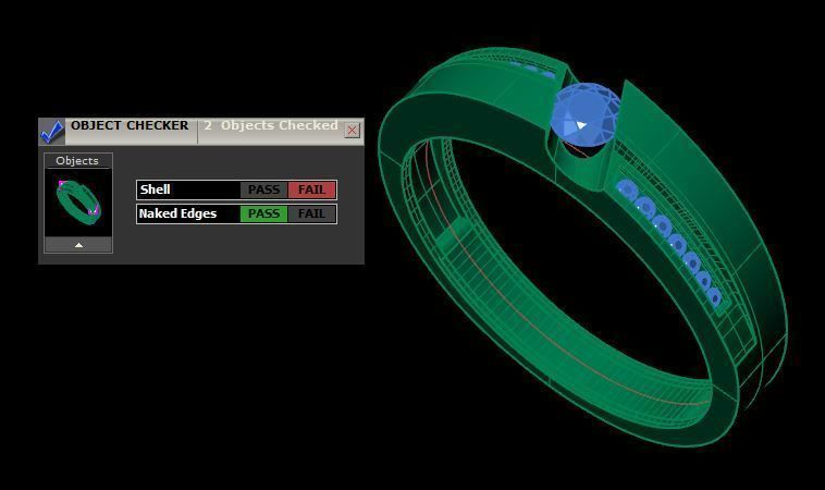 wedding ring fpr daimonds 3D print model_16