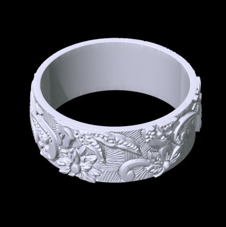 Classic Bird Ring 3D print model_6