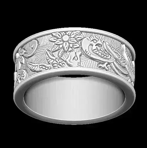 Classic Bird Ring 2