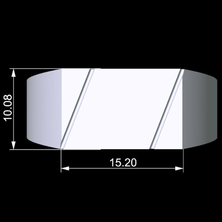 Simple Signet ring 3D print model_3