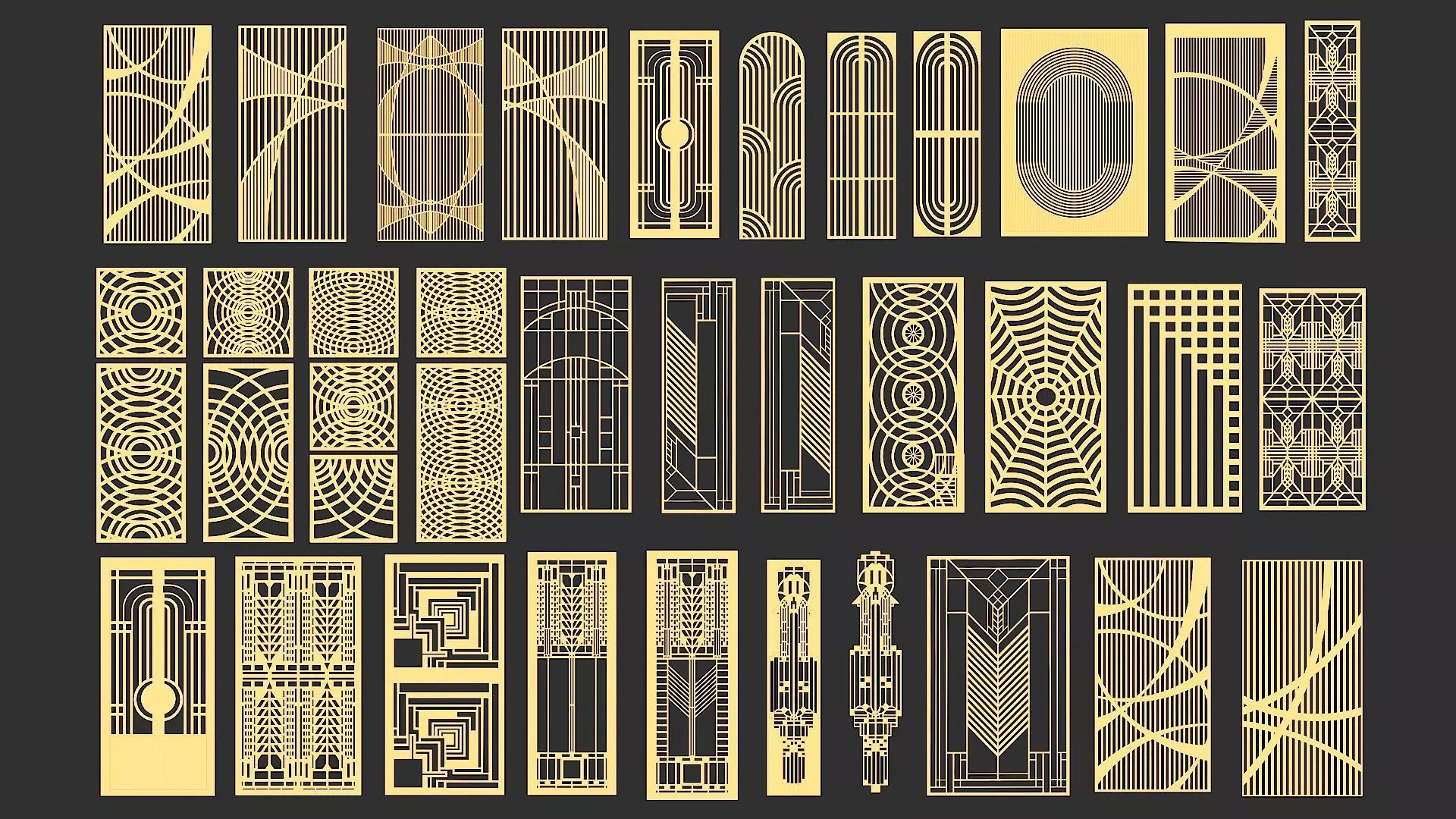 CNC Panel Mega Collections 3D model_0